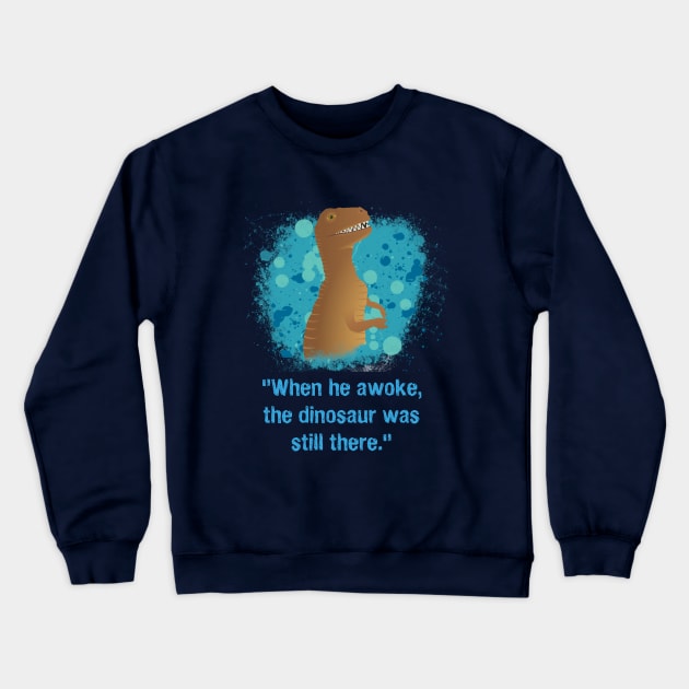 The dinosaur Crewneck Sweatshirt by atizadorgris